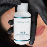 Lash & Brow Mask Nº6 – närbild på produkten | Lashface&Co
