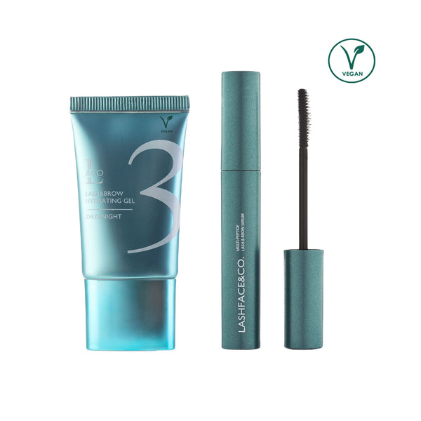 Hydrating gel 3 and keratin boost serum