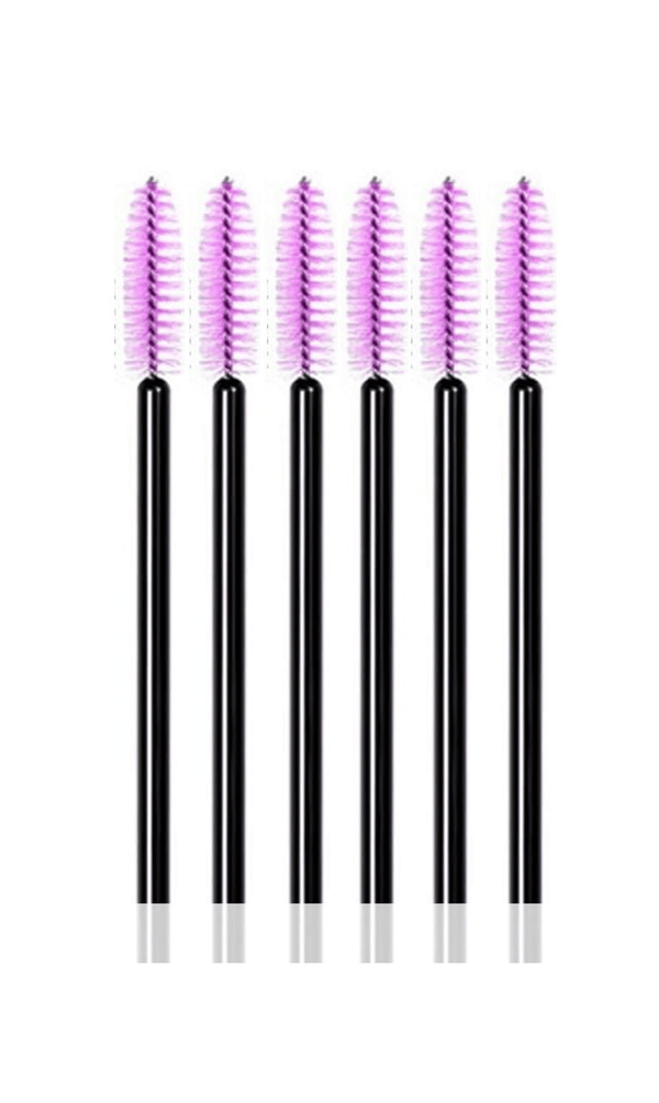 Mascara Brush Purple 50-pack